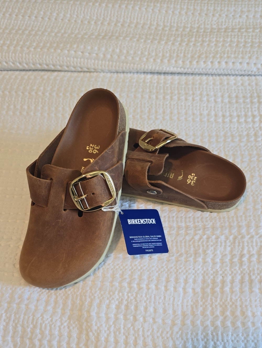 Boston Big Buckle Clog - Oiled Leather - Womens/Girls